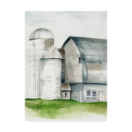Jennifer Paxton Parker 'Watercolor Barn Ii' Canvas Art,18x24